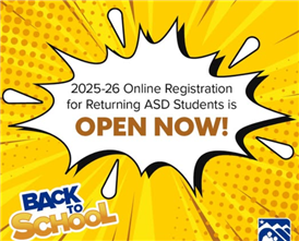 2025-2026 School Year Registration for Returning Students OPEN